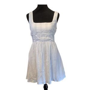 NWT Princess Polly "Elouise" Cottage Milkmard Smocked Mini Dress, Size 8